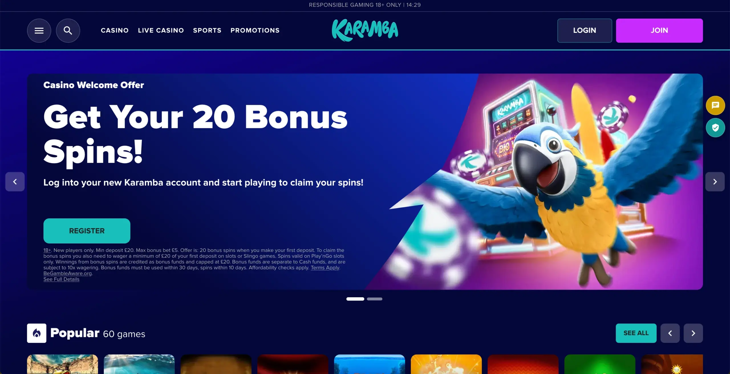 karamba online casino